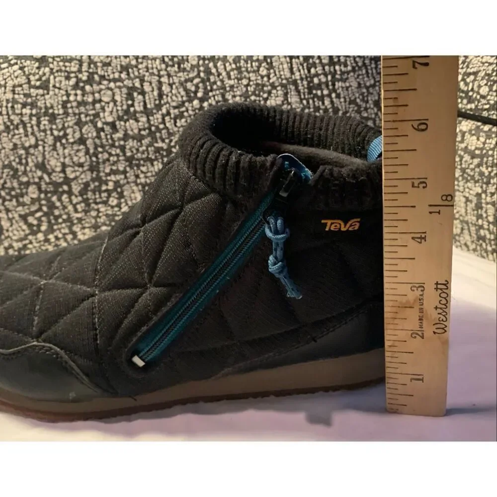 Teva ReEMBER Mid black ankle Boottie BOOTS Men’s sz 10